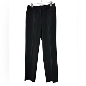 Carlisle Womens Casual High Rise Straight Leg Pants Size 8 Black